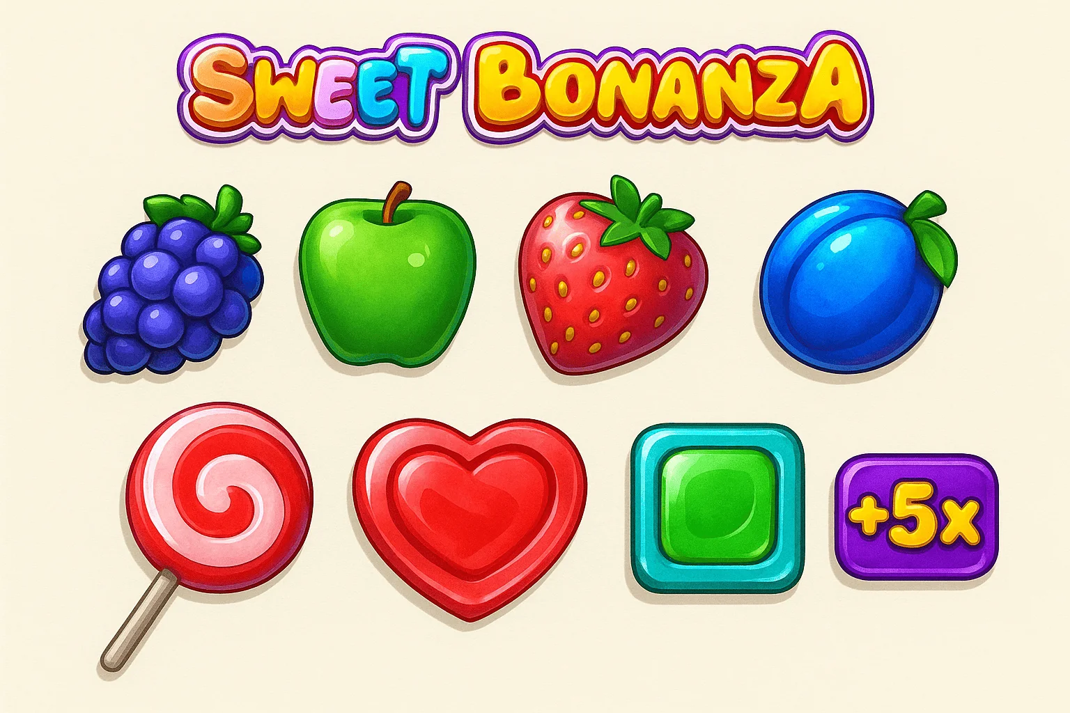 Символи Sweet Bonanza